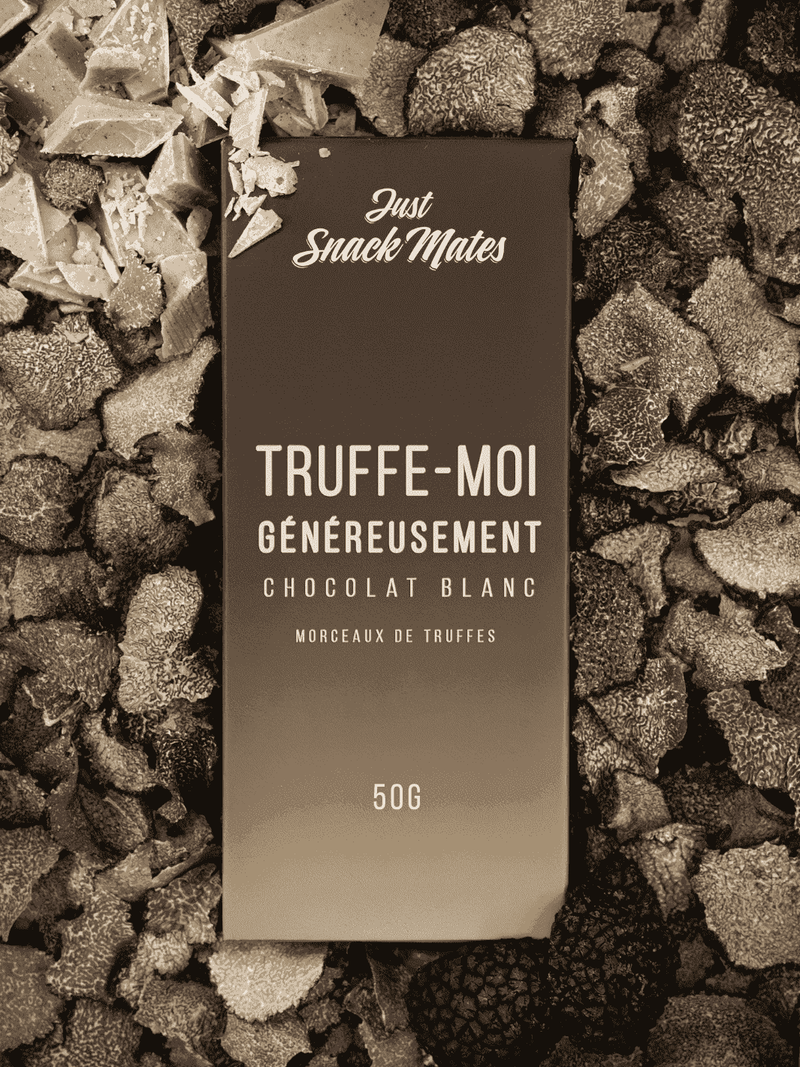 Truffe-moi généreusement - chocolat blanc à la truffe aphrodisiaque